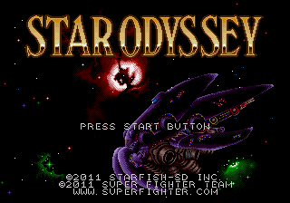 Заставка игры Star Odyssey